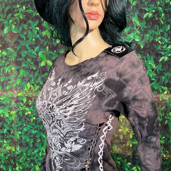 Affliction Women’s T-Shirt - Picture 2 of 16